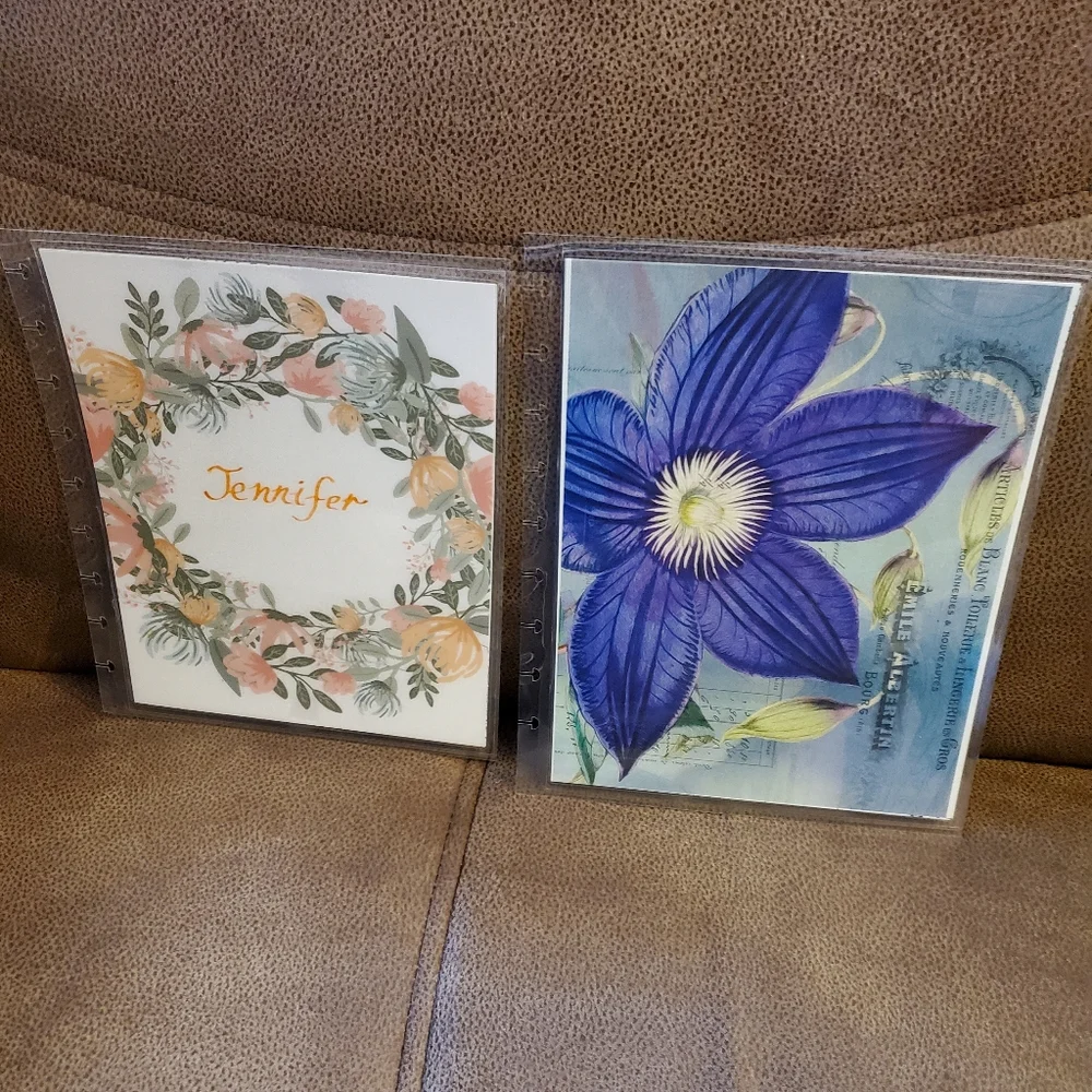 Handmade cover for your Classic size Disc Bound Planner Jennifer